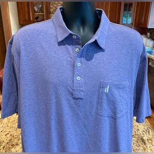 johnnie-O men’s Classic golf Polo. Sharp purple with logo. EUC. 2XL. Retail: $98